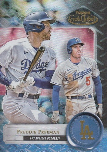 Freddie Freeman 2022 Topps Gold Label Class 1 Red /75 #22 | eBay