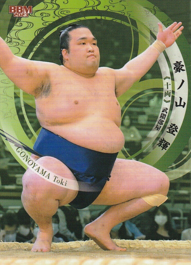 ★SUMO★ ASAHIYUTAKA KATSUTERU - 1997 BBM Sumo Wrestling Trading Card