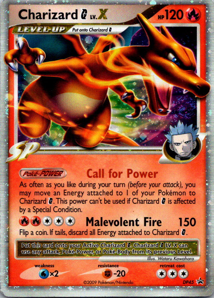 ポケモン - Pokemon Charizard G lv.X DP45 Pokémon TCG - Charizard G LV.X - DP45 - Ultra Rare - D&P