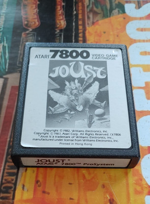 Joust (1987) ATARI 7800 VCS (Modul / Cartridge) works classic 8-bit