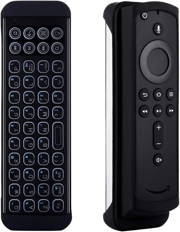 Mini Bluetooth Wireless Keyboard Remote with Backlit for Fire TV Stick 4K 2021,