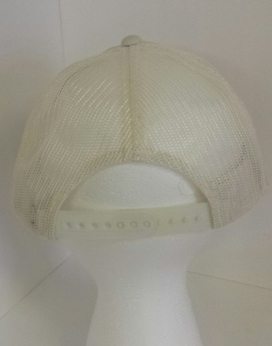 Vintage Jesse Jones Snapback Hat Hipster White Red