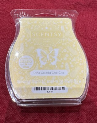 PINA COLADA CHA-CHA SCENTSY BAR 3.2 FL OZ/NET WT 2.6 OZ NEW