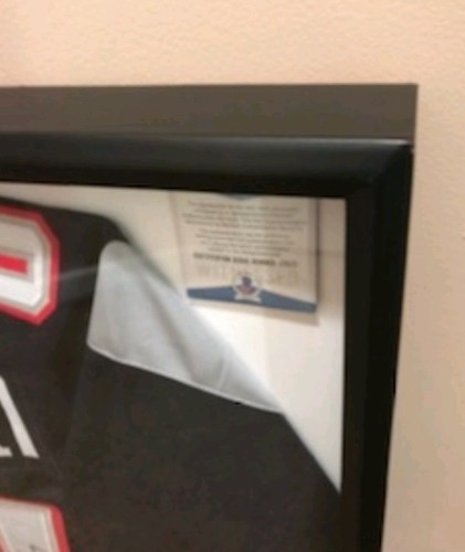 New England Patriots Rob Gronkowski Framed Autographed jersey Beckett COA