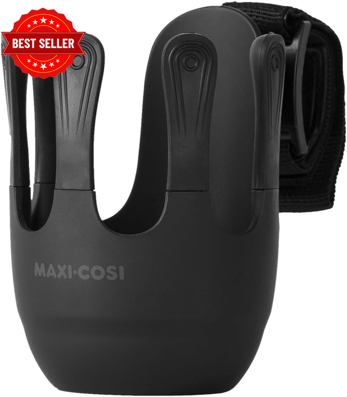 Maxi COSI Universal Stroller Cup Holder – Adjustable, Spill-Resistant Drink Hold