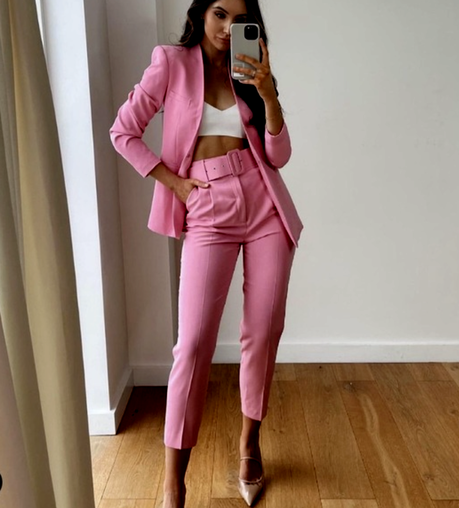 アウターその他 ETRO Woman Blazer Pink WRCA006899SP1B1 X0872 Etro Pink Medallion Silk Twill Single-Breasted Jacket
