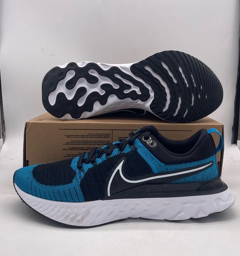 

Мужские кроссовки Nike React Infinity Run FK 2 для бега сине-черные CT2357-400, размер 12, Синий, Nike React Infinity