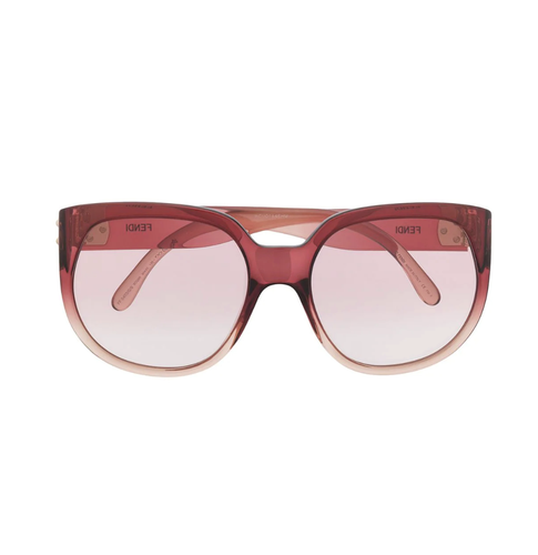 FENDI FENDI 0403GS-08CQ9R (NO CASE) TRANSPARENT BROWN SUNGLASSES