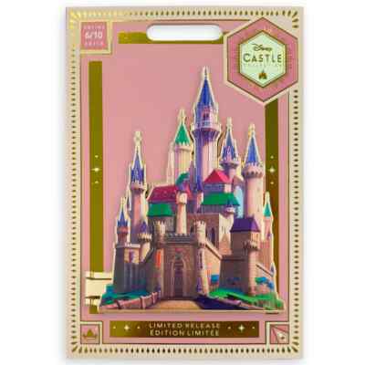 その他 Disney Castle Collection DisplayCase pin DISNEY CASTLE COLLECTION 10 PINS/COLLECTOR DISPLAY CASE +