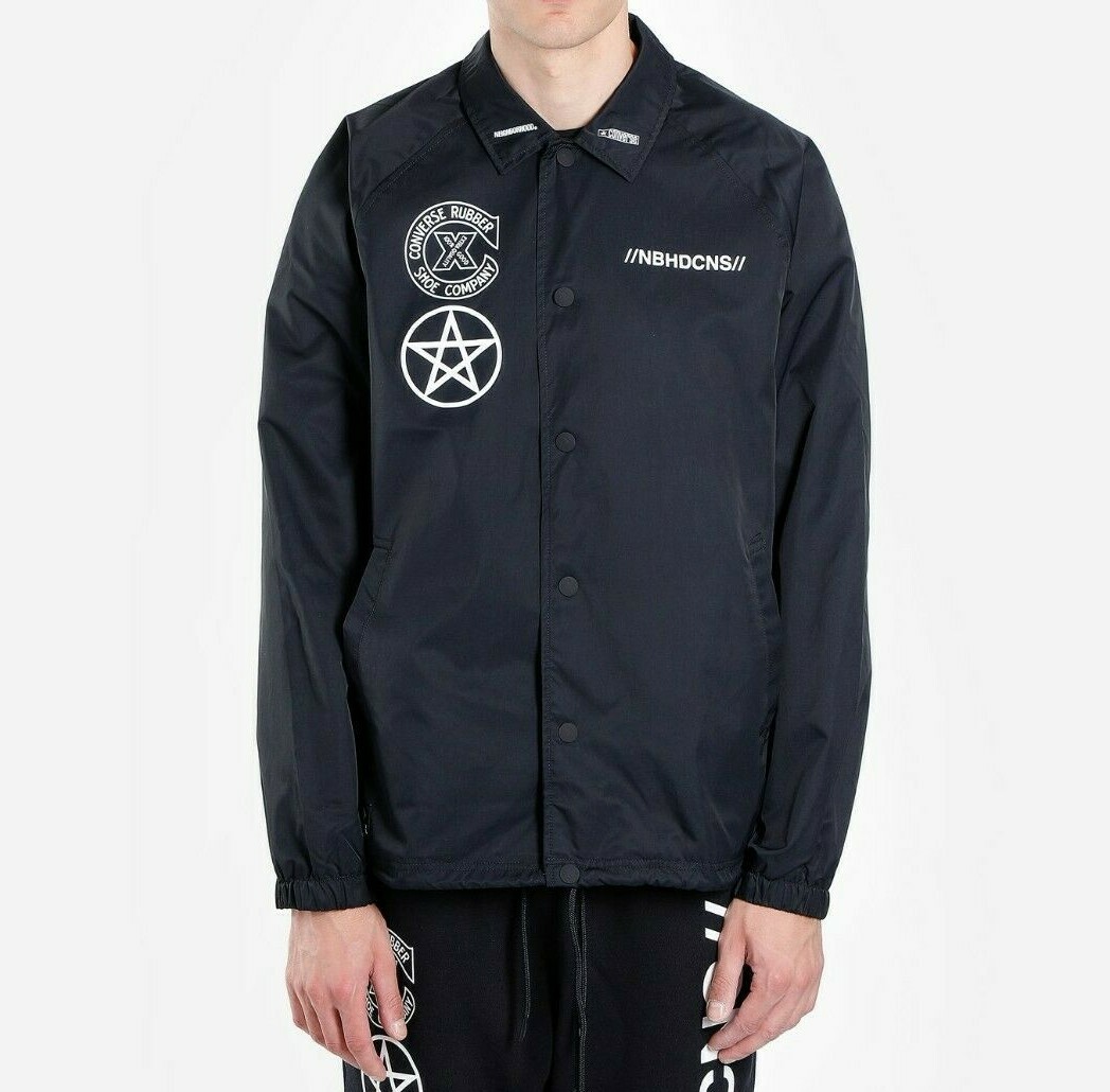 NEIGHBORHOOD x Converse Coach Jacket -CHOOSE SIZE- 10018147