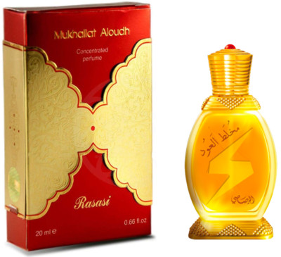 RASASI MUKHALLAT AL OUD ATTAR OIL FOR MEN & WOMEN 100% ORIGINAL PRODUCT - 20 ML