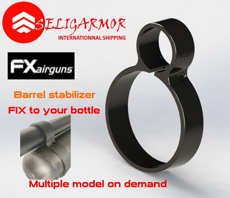 Support Fxairguns Tactical Dreamline Stabilizer Mount For Big Bottle Barrelband 