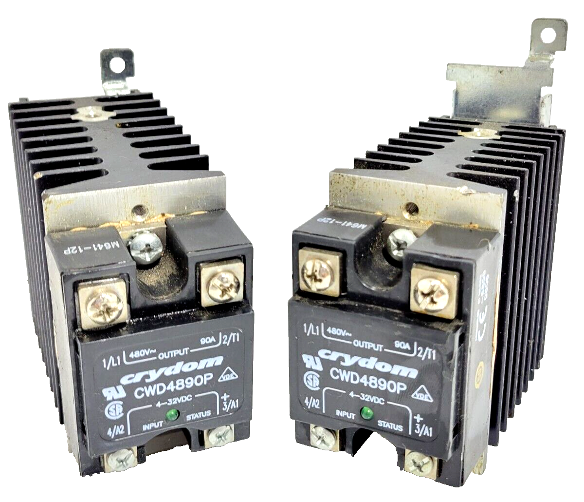 Crydom Solid State Relay 4-32VDC CWD4890P (LOT OF 2)- USED.