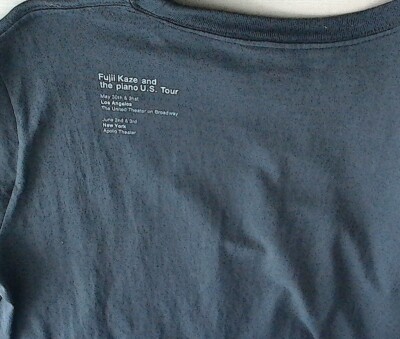 Fujii Kaze and the piano U.S. live Tour 2024 t-shirt Size S