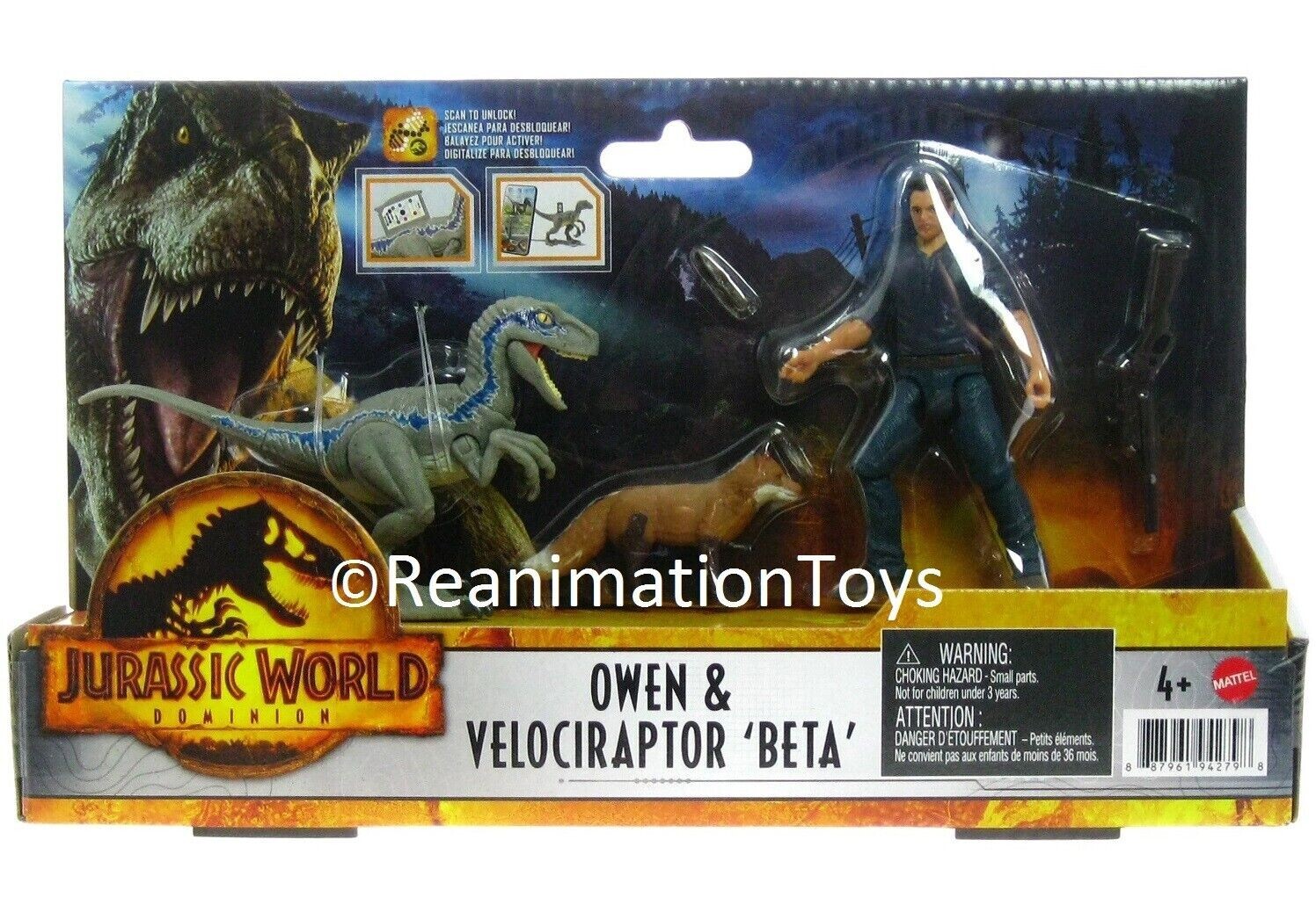 その他 Jurassic World Owen & Velociraptor Beta OWEN & VELOCIRAPTOR BETA Jurassic World Park Dominion NEW