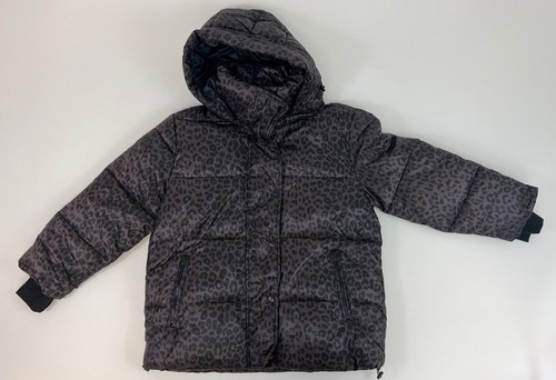 GAP RECYCLED PUFFER XL ブラックダウンジャケット Gap Recycled Heavyweight Puffer Jacket Size L Animal Print