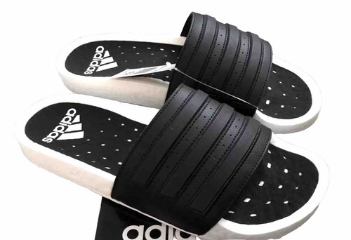 Pre-owned Adidas Originals Adidas Adilette Ultra Boost Slides/slide Us Size 9 Eg1910 Black/white Sold Out?