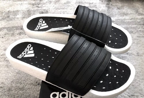 Pre-owned Adidas Originals Adidas Adilette Ultra Boost Slide Men's Size 11 Eg1910 Black/white Sold Out?new