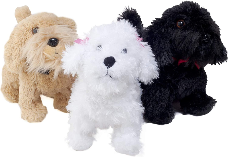 Kids Walking and Barking Puppy Dog Toy Pet with Remote Control Leash, Gifts for