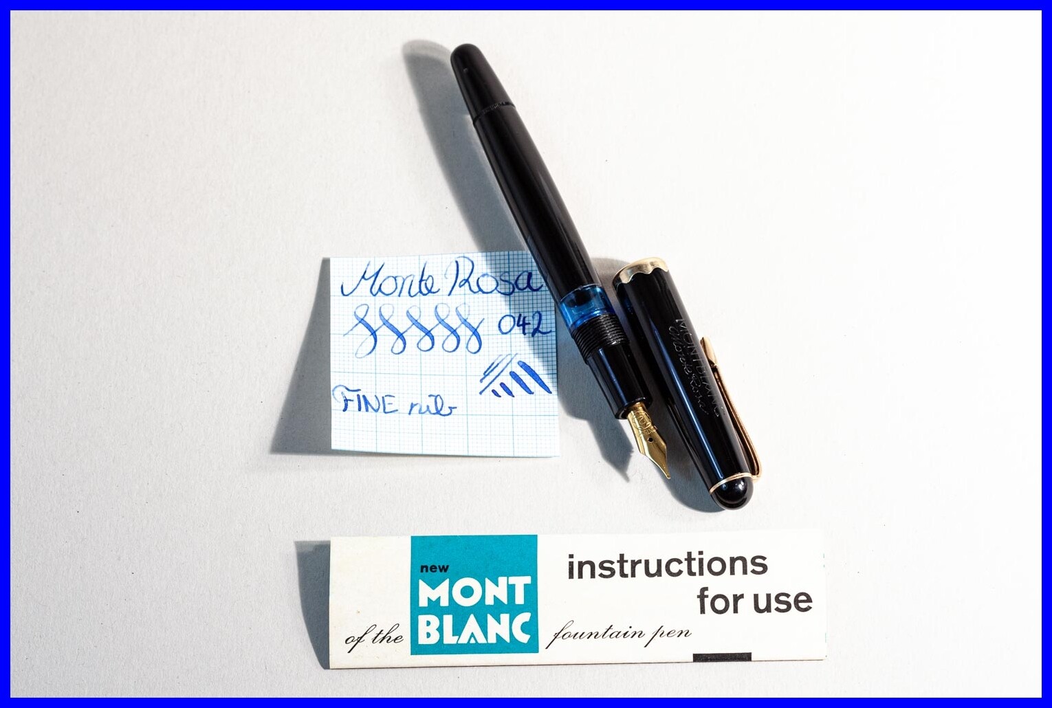 筆記具 MONTBLANC monterosa 筆記具 MONTBLANC monterosa NOS full set 1959 MONTBLANC Monte