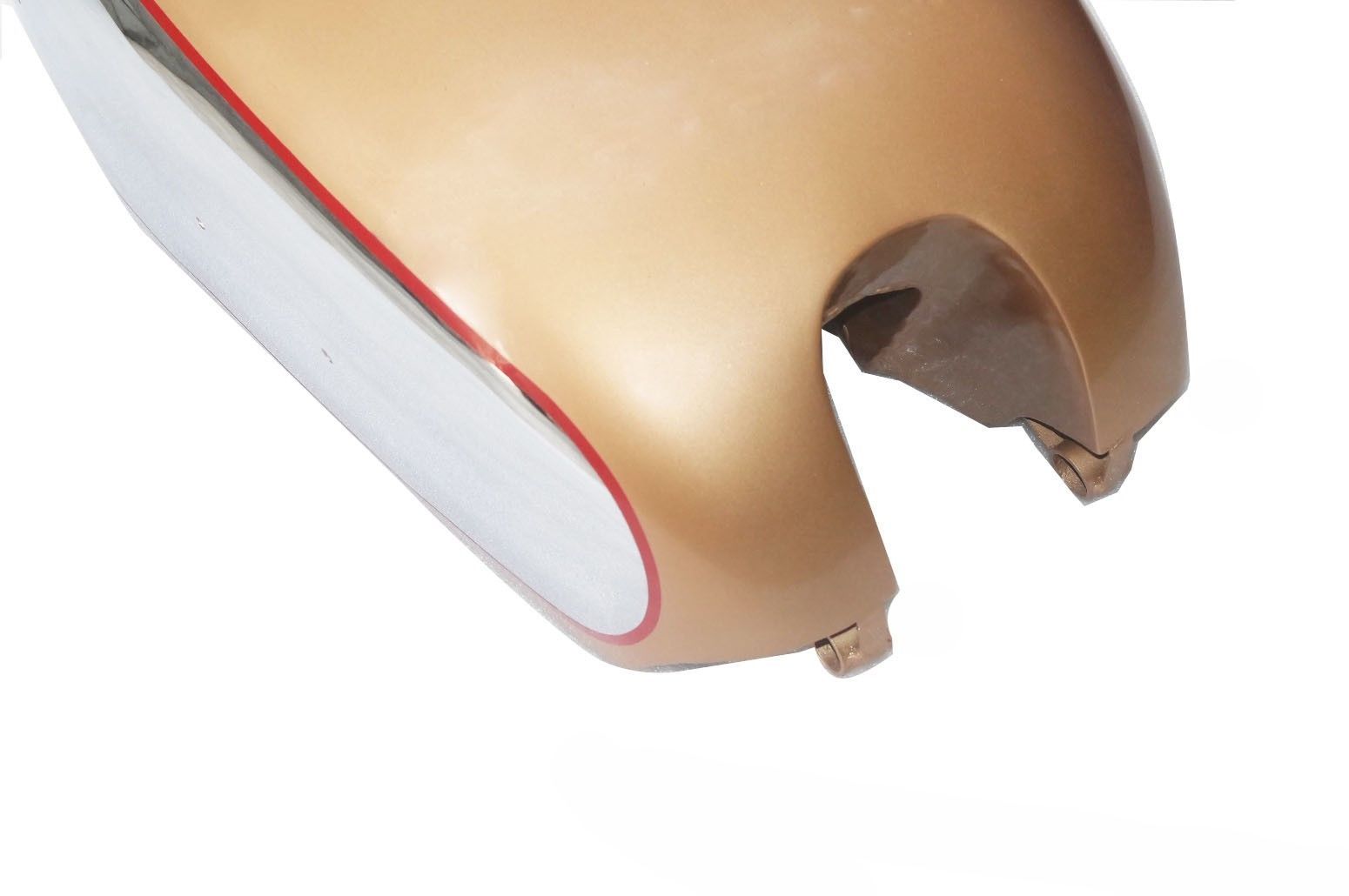 1950 BSA Golden Flash A10 Golden Painted Chrome Plated Petrol Gas Fuel Tank 