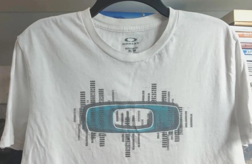 Vintage Oakley T-Shirt 90s Size Medium Software O Tech RARE | eBay