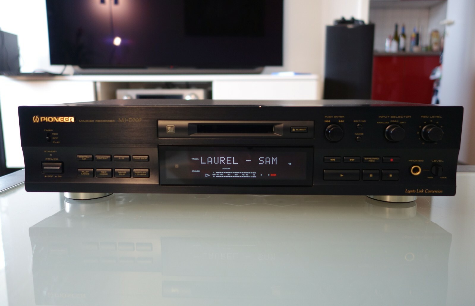 Pioneer MJ-D707 MiniDisc Recorder