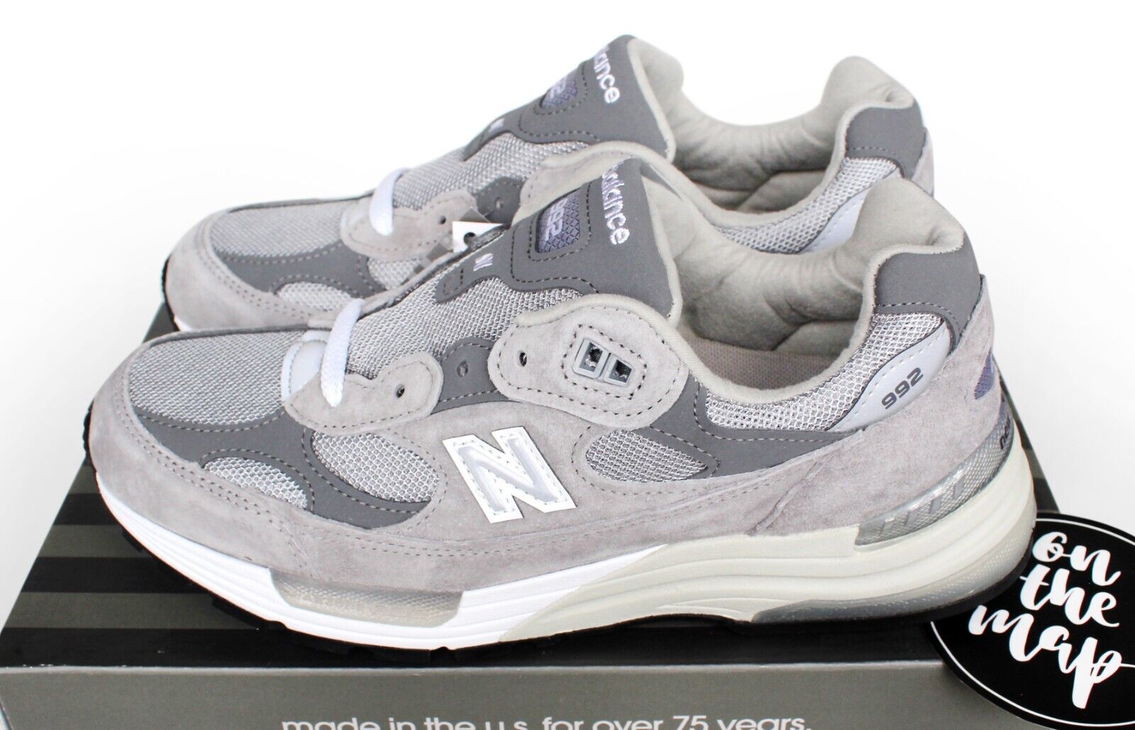New Balance 992 Grey OG Suede Made In USA MIUS UK 5 7 8 9 10 New Balance 992 Grey OG Suede Made In USA MIUS UK 5 7 8 9 10