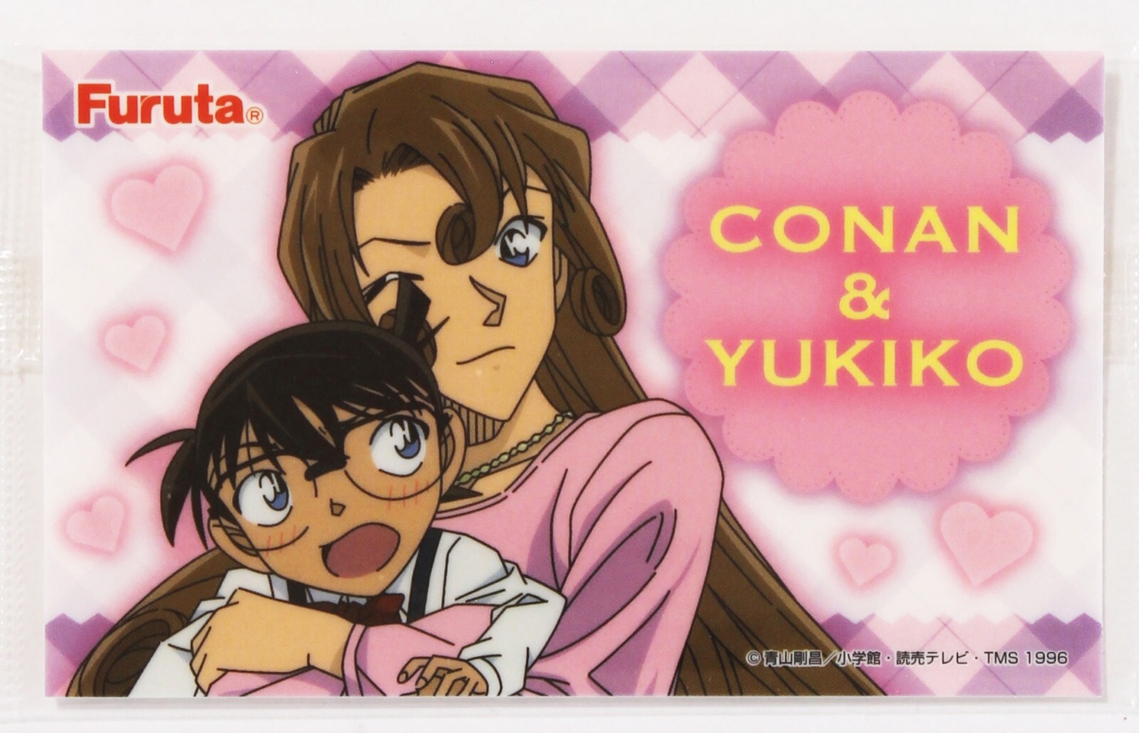 Furuta シール Case Closed Furuta Wafer Seal Sticker Yukiko Kudo Conan