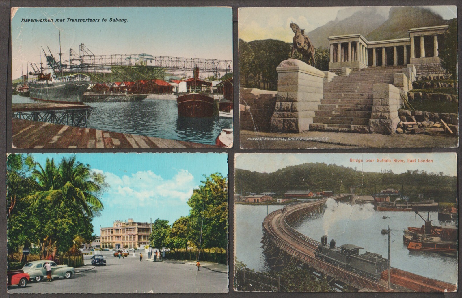 Worldwide vintage picture postcards- Buildings, city views (8)