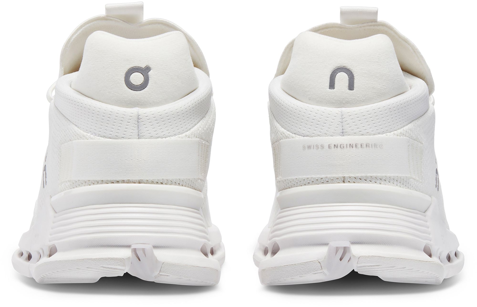 Pre-owned On Men's  Brand All White Cloud Cloudnova Cloudtec Oc Running Shoes