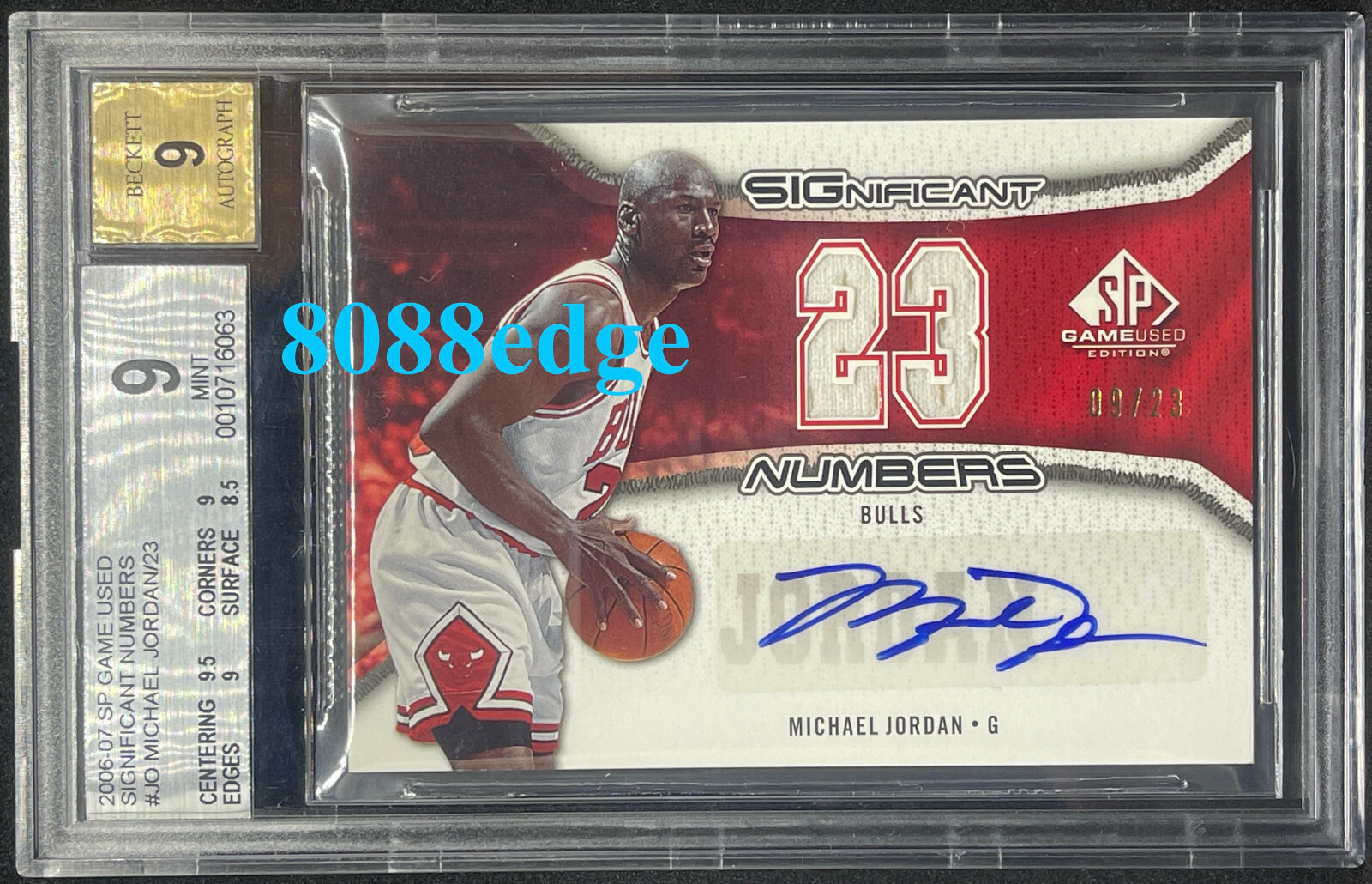 スポーツ選手 Michael Jordan SP PSA 9 1996-97 Upper Deck SP Holoviews #PC5 Michael Jordan PSA 9 | eBay