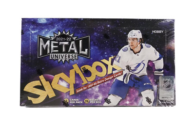 2021-22 Upper Deck Skybox Metal Universe NHL Hockey Hobby Box **PMG Autos RC's?