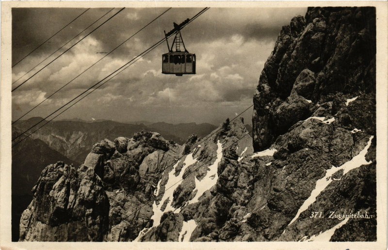 Cpa Ak Zugspitzbahn Germany (1012555)