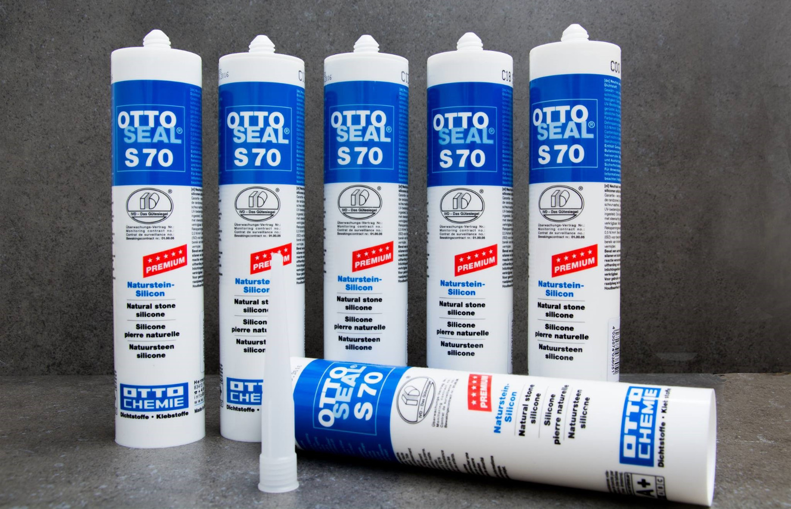 Ottoseal S70 Natursteinsilicon Alle Farben Granit