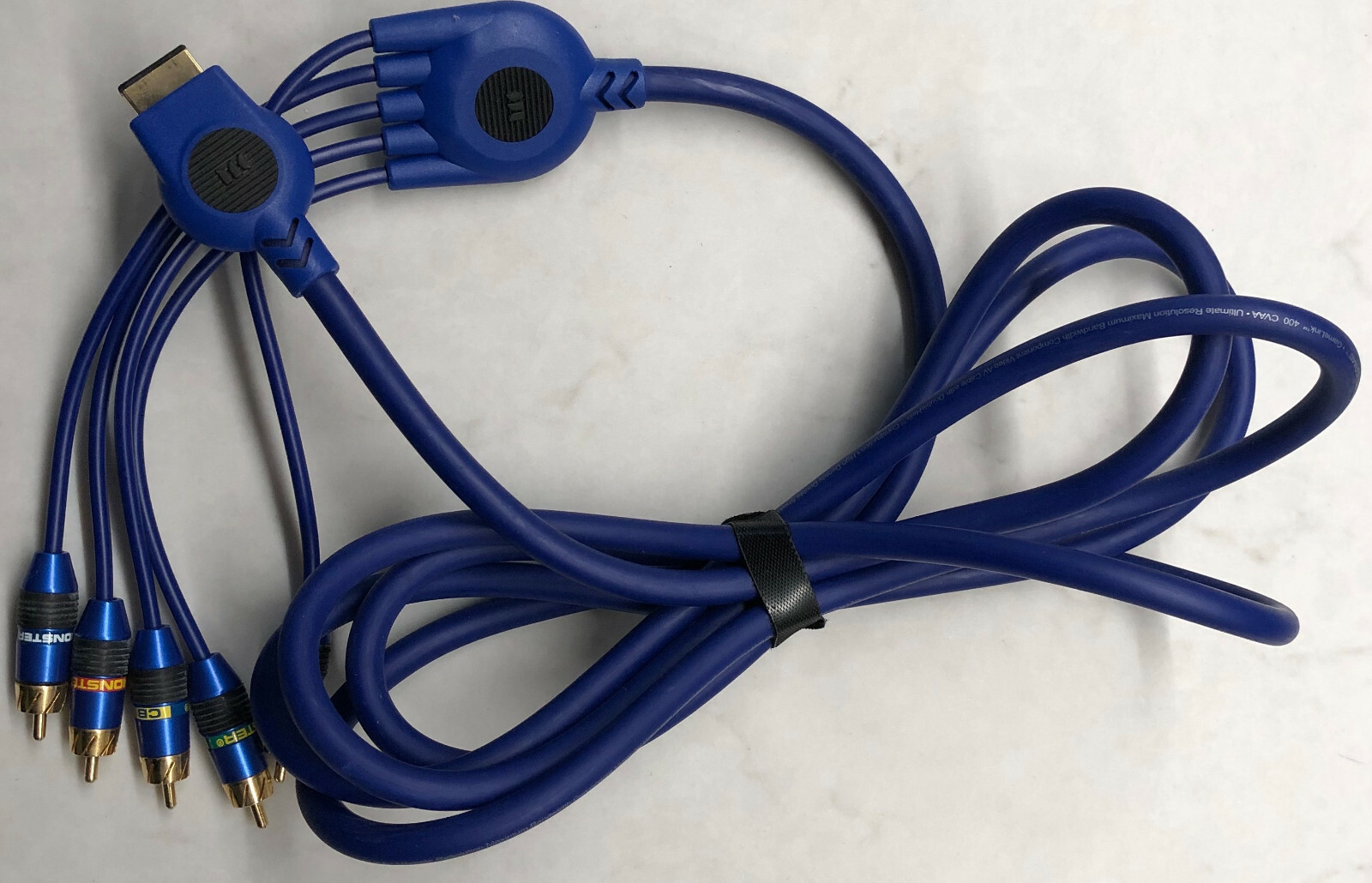 Monster 10' Gold Plated Component Cable for PS2 / Playstation 2 - FAST SHIPPING!