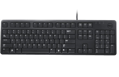 Dell OEM KB4021 Keyboard Computer Black Keypad Qwerty USB Wired KB212-B SK-8120