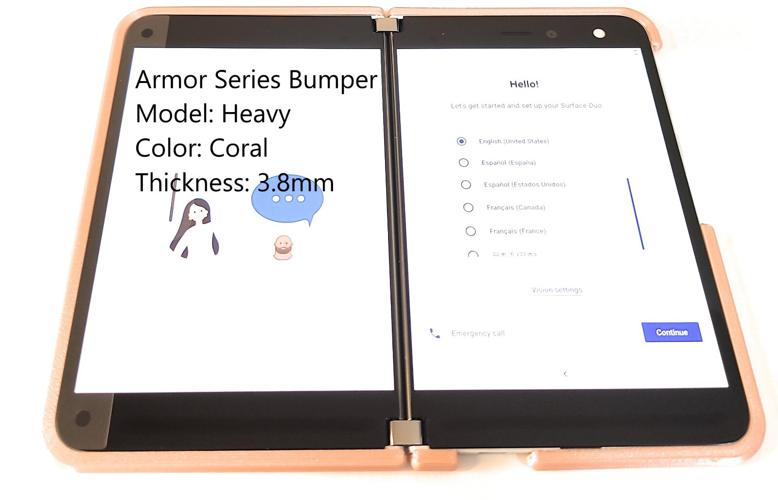 Microsoft Surface Duo バンパーカバー付き 訳あり実用品 $_57.JPG?set_id=8800005007