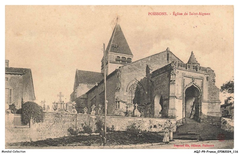 Aqjp9-0619-52 - Poissons - Ã©Glise De Saint-Aignan