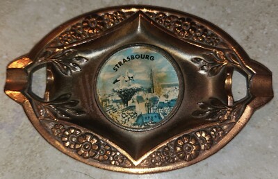 Vintage Strasbourg France Germany Alsace Ashtray
