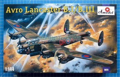 1/144 Avro Lancaster B.I/B.III (Amodel 1411)