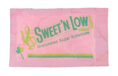 Vintage 1970s 1980s Sweet 'n Low Saccharine Sugar Substitute Packet Clover Leaf