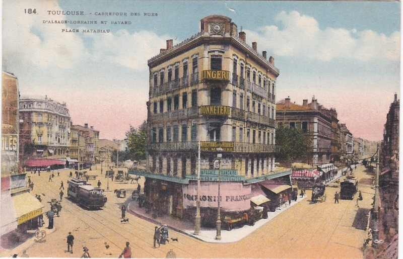 E0422 Toulouse - Carrefour Des Rues D'Alsace Lorraine Et Bayard - Tramway