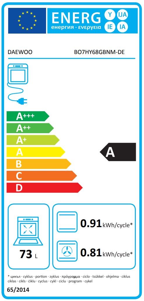EEK:A Energieeffizienzlabel