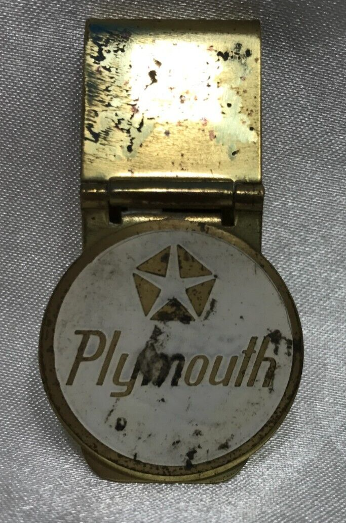 1970's Plymouth Money Clip Roadrunner Barracuda 'Cuda Satellite Volare Duster