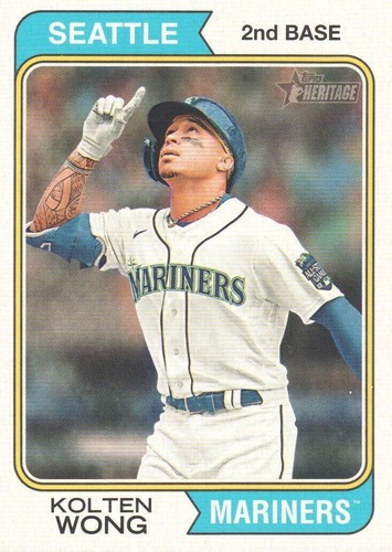 2023 Topps Heritage - Kolten Wong #100