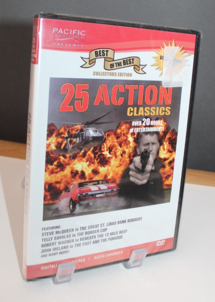 Best Of The Best 25 Action Classics DVD Movie Sealed