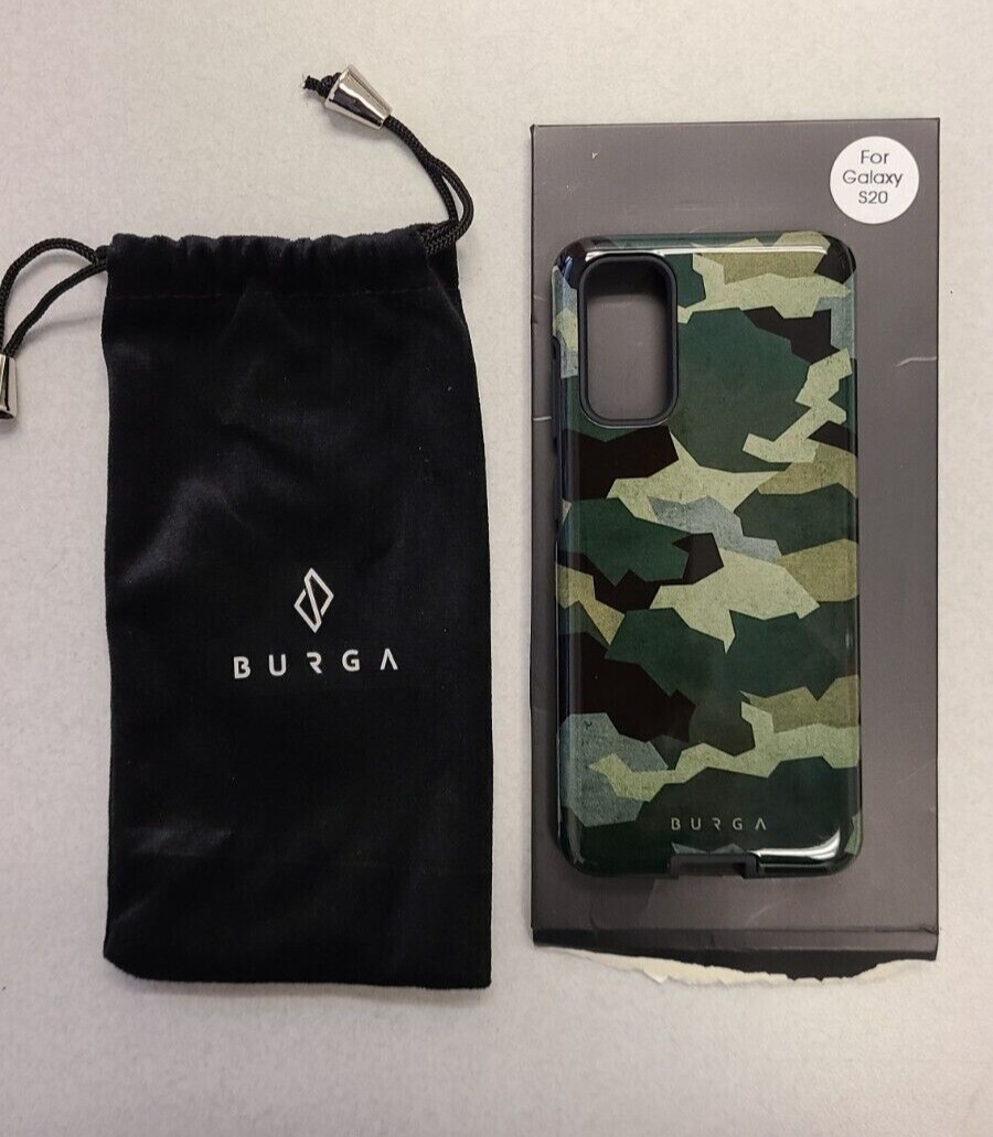 Купить Чехол для мобильного телефона Burga Чехол для телефона Samsung S20 и  защитная пленка для экрана - Камуфляжный принт - Открытая коробка, цена 2  290 руб — (295010126296), США