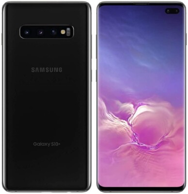   NEW Samsung Galaxy S10+ SM-G975U1 - 128GB - Prism Black (Unlocked) Smartphone