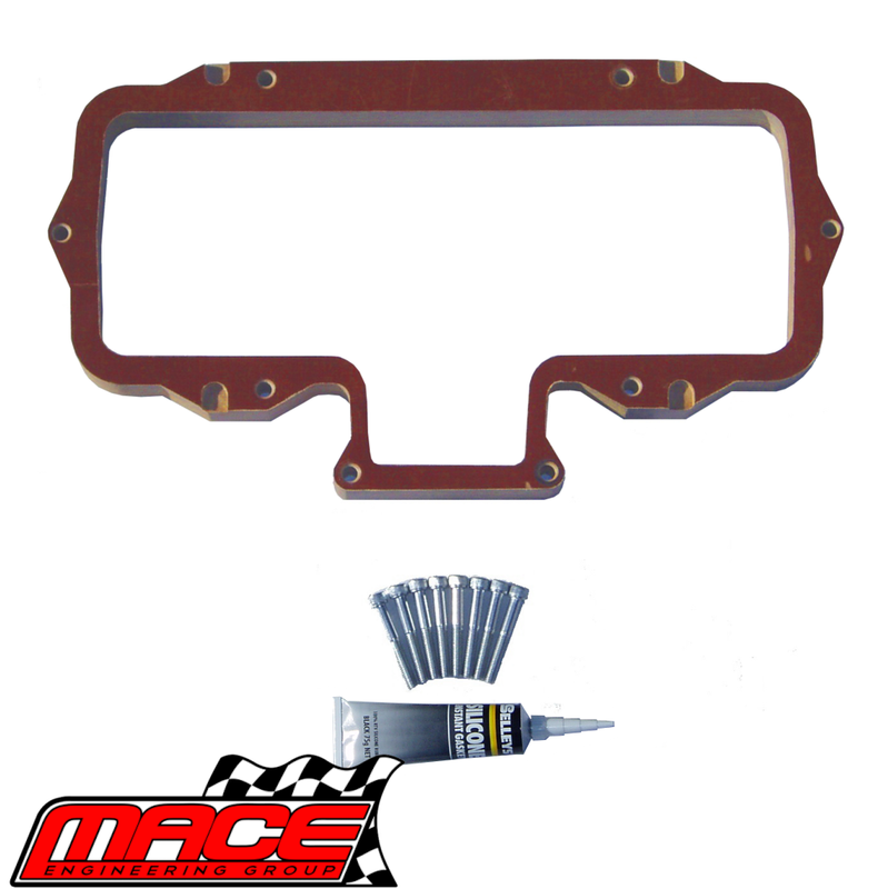 MACE 25MM PERF. PLENUM SPACER KIT FOR HOLDEN COMMODORE VX VY ECOTEC L36
